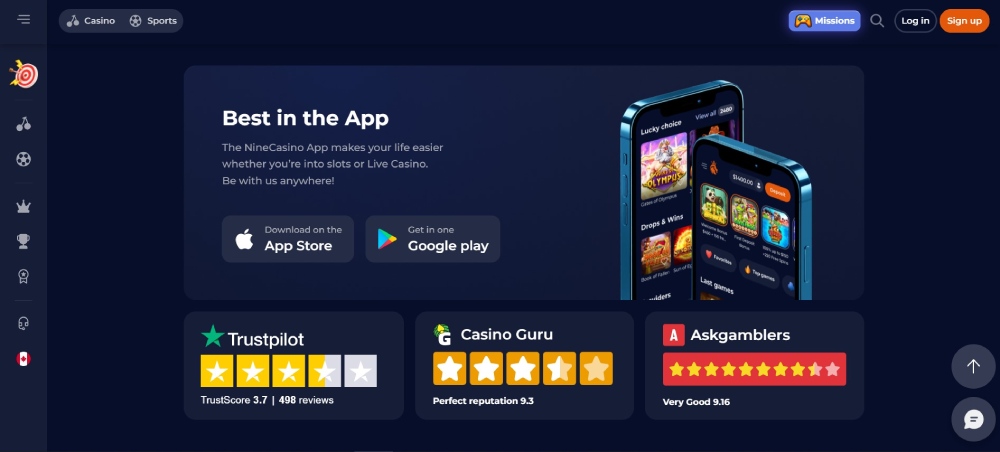 nine-casino-mobile-app-review