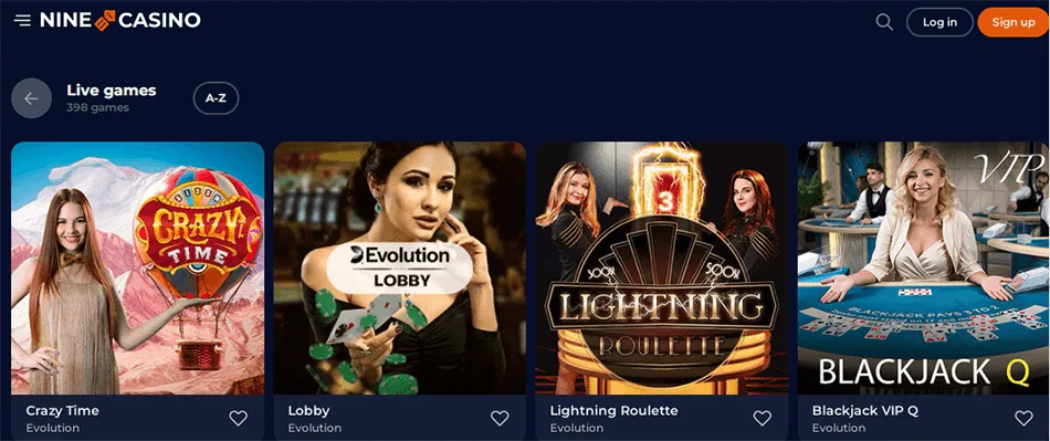 ninecasino-live-casino